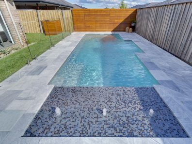 Another Sunpod attached to a Vogue fibreglass pool