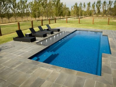 Vogue is the popular family pool and this Sunpod truly adds up to the pool design